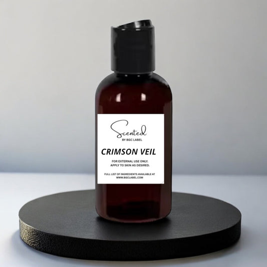 Crimson Veil Luxe Body Oil (inspired by Baccarat Rouge 540)