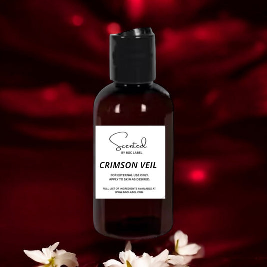 Crimson Veil (inspired by Baccarat Rouge 540) Luxe Body Oil and Lotion